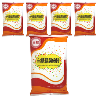 台糖 精製細砂糖, 2kg, 5包