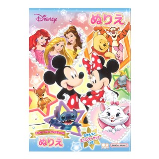 sun-star 兒童B5繪畫著色本 迪士尼夢想節