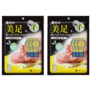 MY SCHEMING 我的心機 去皮嫩膚黑足膜, 1雙, 2包, 30ml