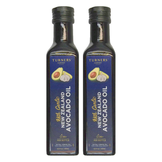 Turner's Harvest 紐西蘭初榨冷壓酪梨油 香蒜風味, 250ml, 2瓶