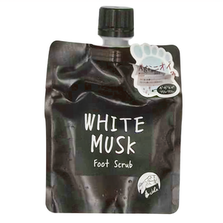 John's Blend 足部去角質 白麝香 135g, 溫和去除老廢角質, 保濕滋潤, 告別粗糙, 1個, 1包