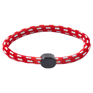 ELEBLO 日本製 防靜電手環 M, 條紋紅, 1個