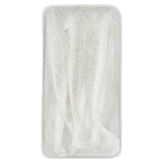 MR.BEE 蜜蜂先生 小沙丁軟蟲 Set 6 2.8吋, 白背, 1包