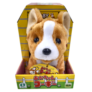 IWAYA 甜甜屋 威爾斯獵犬 毛絨玩具, 1個, Brown