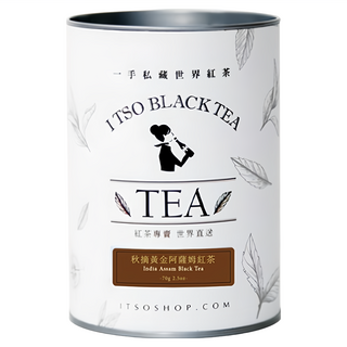 ITSO 一手私藏 秋摘黃金阿薩姆紅茶茶葉, 1入, 1罐, 70g