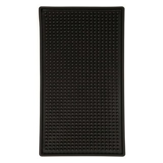 橡膠桌墊, 52 x 39cm, 黑色, 1個