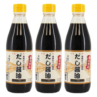 MORIBUN 森文釀造 柴魚風味醬油, 360ml, 3瓶