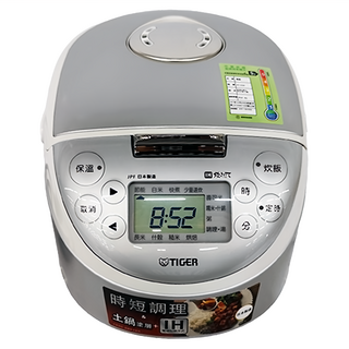TIGER虎牌 3人份IH電子鍋 JPF-A55R 白色 - 高火力多功能小容量, 1組