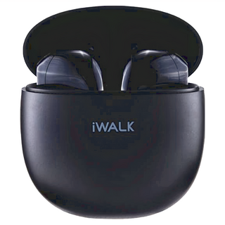 Iwalk 鵝卵石藍芽耳機, BTA006, 黑色