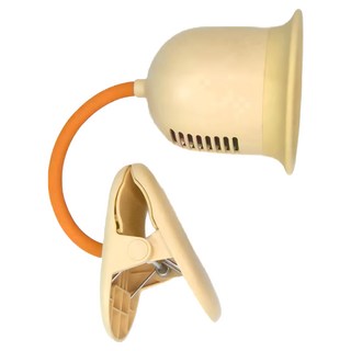 SOTHING 向物 夾子風扇 5W 2000mAh 電池, DSHJ-B-2101, 向陽花 黃色