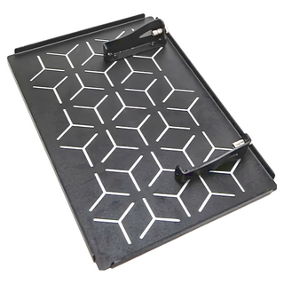 GOOUT SPRINGHILL 春山 幻影IGT桌配件 一單元鋁板, 長36 x 寬25cm, 36cm, 黑