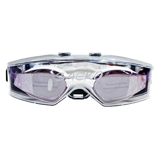 SAEKO 鍍膜三鐵廣角泳鏡 鑽石切割 防霧, 深紫, 1個
