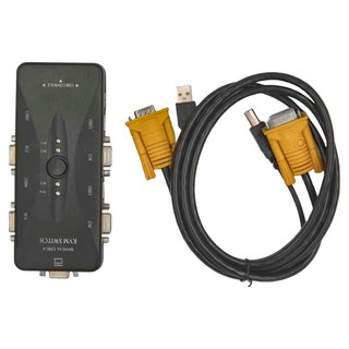 Neon 台灣霓虹 4路USB KVM切換器, EK41, 1台