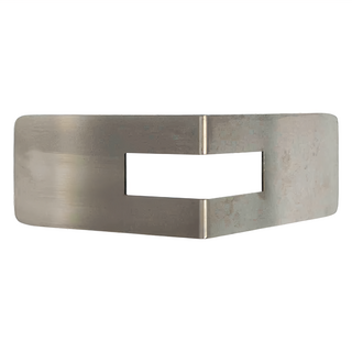 FANCY LIFE V形不鏽鋼濾紙架 銀色, 1個