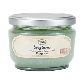 SABON 身體磨砂膏 芒果奇異果, 320g, 1罐
