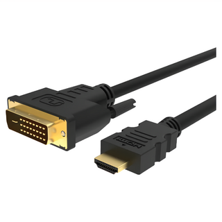 POLYWELL 寶利威爾 DVI HDMI 轉接線 180cm, PW15-W50-A035, 1個