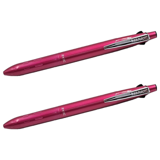 ZEBRA 3色原子筆, 黑色 + 藍色 + 紅色, 2支