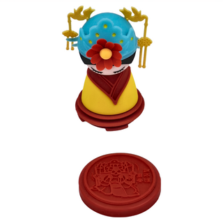 SiPALS 喜朋 帝后印章 - 靈感來自故宮博物院的帝后畫作, 單一顏色, 1個