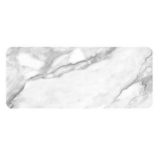 QIDINA 特大加厚仿真滑鼠墊/背景桌墊, 經典大理石, 1個