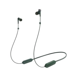 audio-technica 鐵三角 重低音 藍牙耳機 原廠保固, CKS330XBT, 綠色