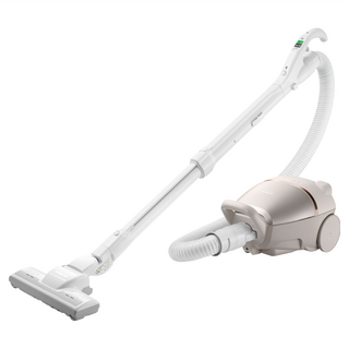 HITACHI 日立 紙袋型電動吸塵器 570W大吸力 eco智慧省電設計 可水洗除臭濾網, CV-KP90GT, 香檳金