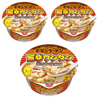 元祖雞汁麵 餛飩碗麵 94g, 3入