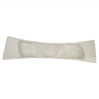 TATUNG 大同磁器 象牙強化餐用三格皿, 1個