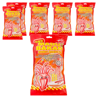 日日旺 皇冠經典蜜汁碳烤魷魚 200g, 6袋