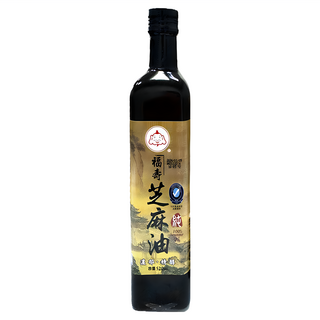 福壽實業 100%芝麻油, 520ml, 1瓶