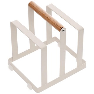 VISVIVA 砧板收納架 Set, 140x120x150mm, 白色, 1組