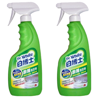 Dr.White 白博士 廚房PLUS清潔劑 噴槍型, 600g, 2瓶