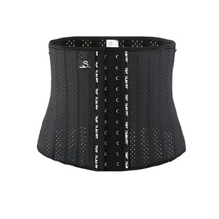 S-SportPlus+ YS25男塑身衣，舒適透氣，加壓收腹，展現自信身形, 黑色