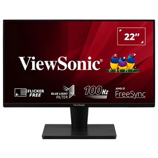 ViewSonic 優派 22吋 窄邊框螢幕 100Hz AMD FreeSync, VA2215-MH