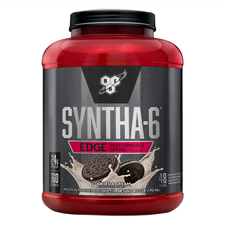 Bsn 畢斯恩 SYNTHA-6 EDGE 尖端綜合乳清蛋白粉，餅乾奶油味，48份, 1罐, 1.92kg