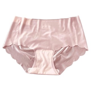 冰絲面膜內褲 5件組 柔軟舒適透氣, L, 櫻花粉