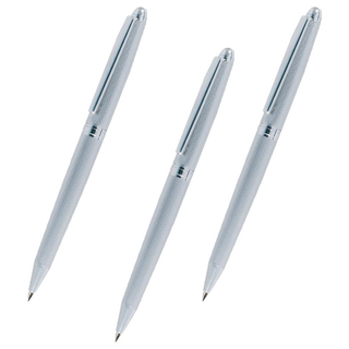 PLATINUM 白金牌 原子筆 日本製造 BAG-500, 銀色, 3支