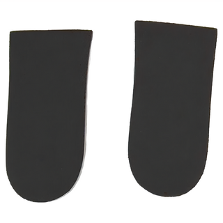 記憶棉增高鞋墊 半墊 Set 4, 2cm, 黑色, 1組