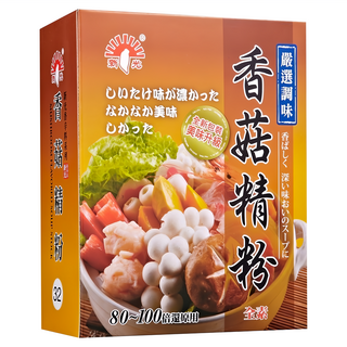 新光洋菜 香菇精粉 全素, 600g, 1盒