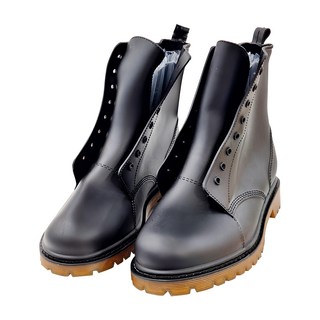 晴雨兩穿 男女款 時尚馬丁雨鞋 牛筋底 環保PVC材質, 黑色, 44碼