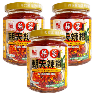 德昌 蒜蓉朝天辣椒, 240g, 3罐