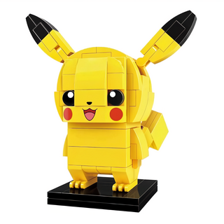 KEEPPLEY 奇妙積木 寶可夢系列積木-皮卡丘,迷你積木 益智拼裝玩具, 1入