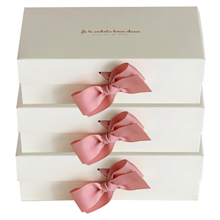 DBD DESIGN Lovely ver.2 巧克力盒 8格 3入組, 白色 + 粉紅色, 1組