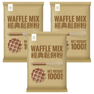 開元食品 經典鬆餅粉, 1kg, 3包