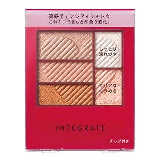 INTEGRATE 三度漸層光綻眼影盒 打造立體深邃眼妝 持久服貼不飛粉, OR707, 1件