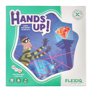 Flexiq 神偷對決 Hands up 反應速度卡牌遊戲 7歲以上, 1盒