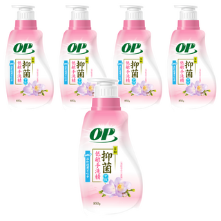 OP 茶酚低敏抑菌手洗精, 850g, 5瓶