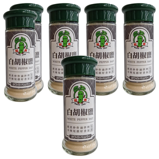 松井 白胡椒鹽, 煎煮炒炸 滷拌烤 全素調味, 45g, 6瓶