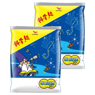 統一 科學麵 Mini包 原味 20包, 300g, 2袋