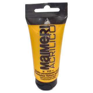 MaIMeRI 美利 壓克力顏料 MA-0916113 永固中黃113, 75ml, 1色