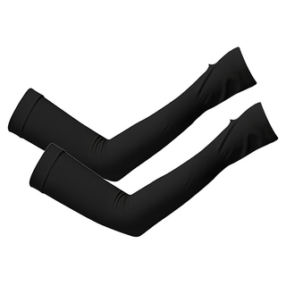 VOLA 維菈 UV對策涼感手型袖套, 黑色, 1雙